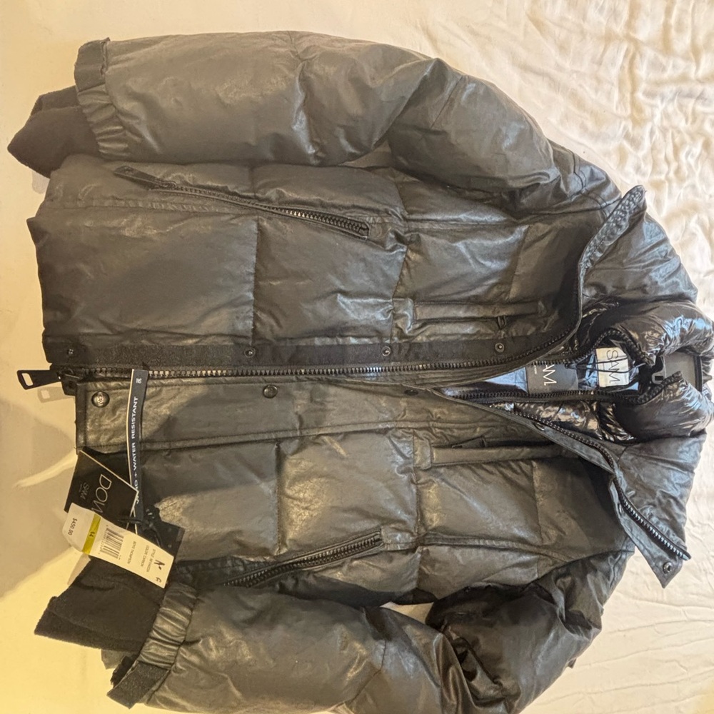 SAM. Black Puffer Jacket